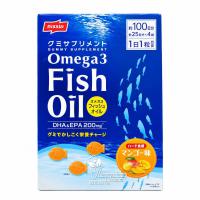Kẹo dẻo Omega 3 Fish Oil Gummy Nissui 100 viên của Nhật Bản