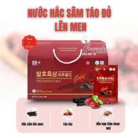 Nước hắc sâm táo đỏ lên men Jujubegold 20 gói của Hàn Quốc