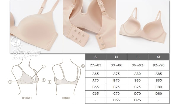 Áo Lót Nữ Không Gọng Uniqlo Wireless Bra Nhật Bản