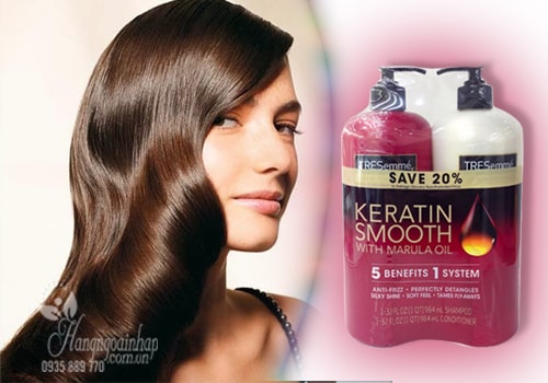 Bộ dầu gội xả Tresemme Keratin Smooth 2 x 964ml của Mỹ