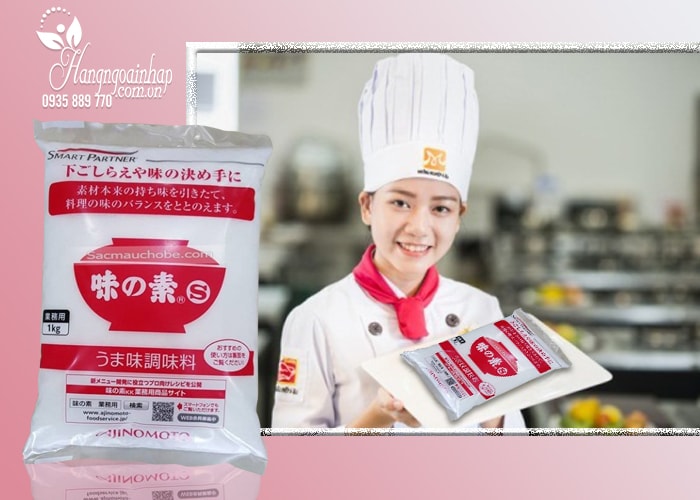 Bột ngọt Ajinomoto 1kg của Nhật Bản, không chất bảo quản