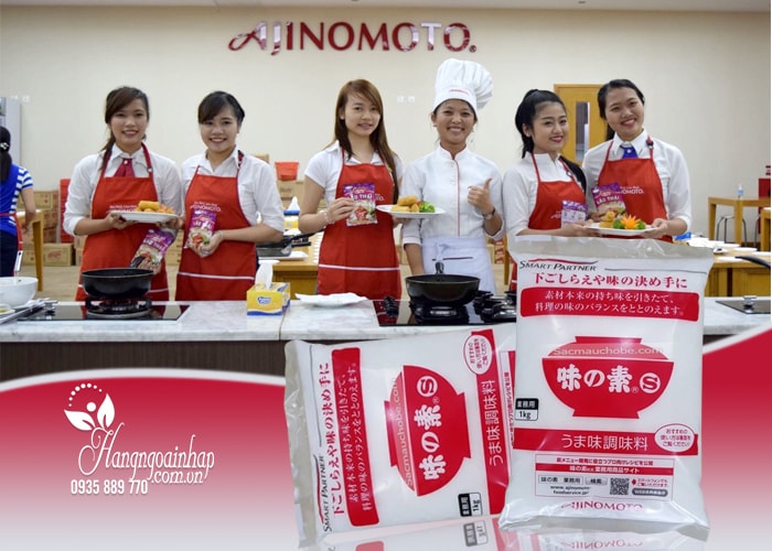 Bột ngọt Ajinomoto 1kg của Nhật Bản, không chứa chất bảo quản