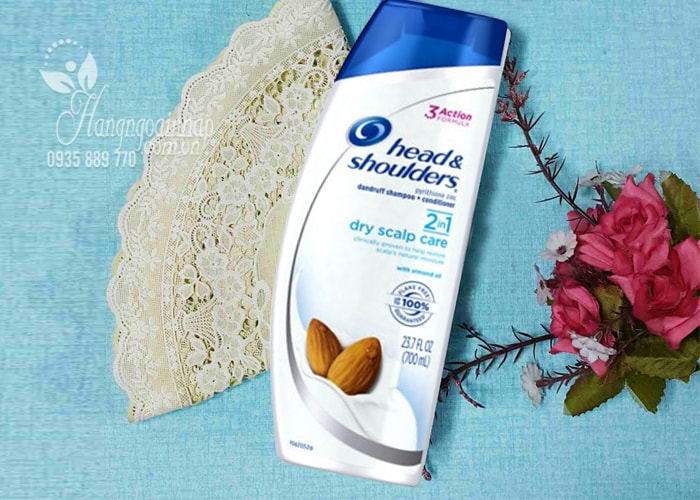 Dầu gội Head & Shoulders 2 in 1 Dry Scalp Care 700ml của Mỹ