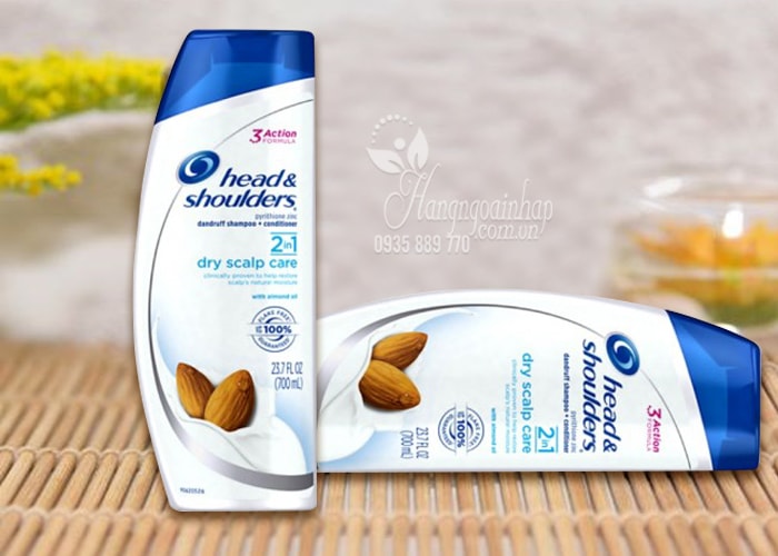 Dầu gội Head & Shoulders 2 in 1 Dry Scalp Care 700ml 