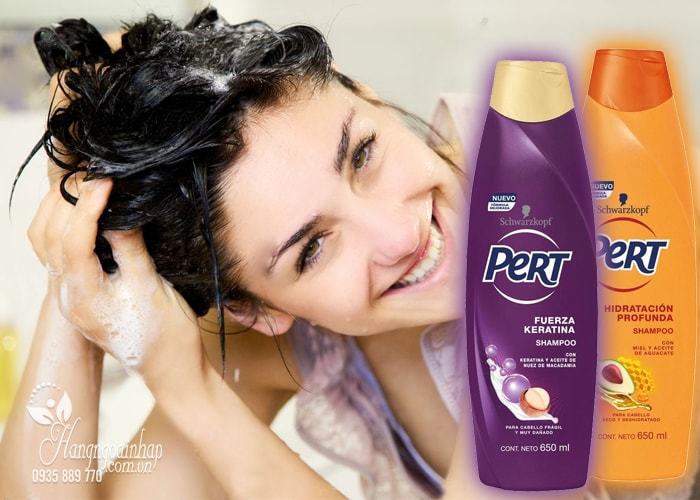 Dầu gội chăm sóc tóc Pert Shampoo 650ml của Mỹ