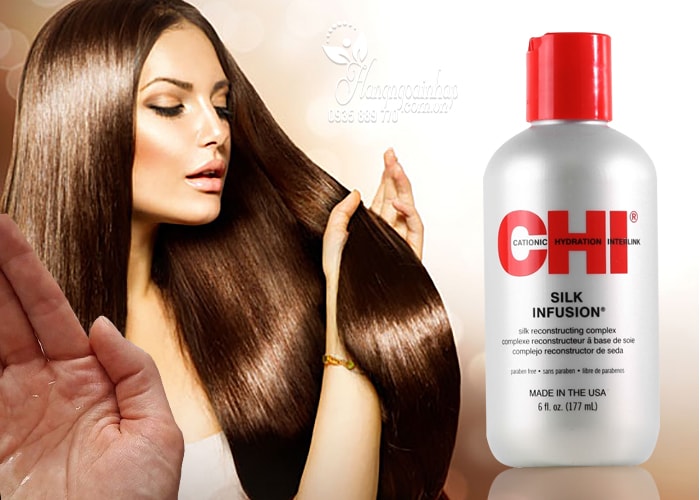Tinh dầu dưỡng tóc CHI Silk Infusion 177ml