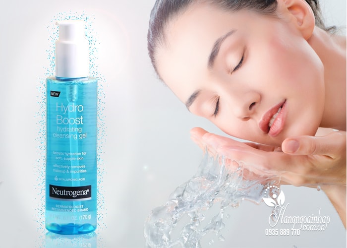 Sữa rửa mặt dạng gel Neutrogena Hydro Boost Hydrating Cleansing 170g