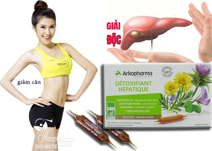 Thuốc thải độc gan Arkopharma Detoxifiant Hepatique của pháp