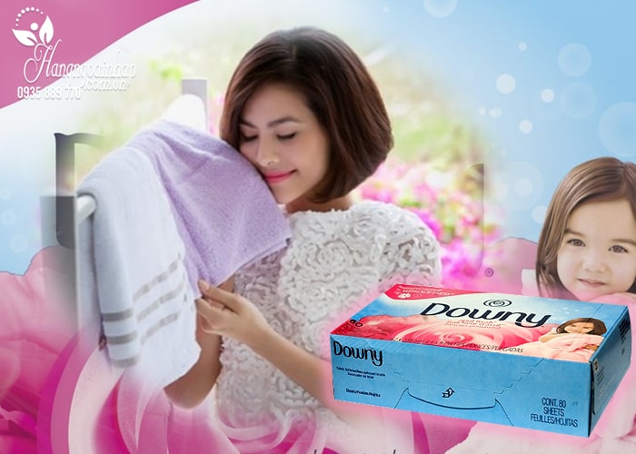 Giấy thơm downy của mỹ