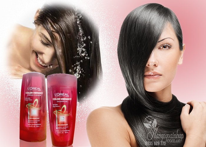 Bộ Gội xả Loreal Color Vibrancy 750ml - Dành cho tóc nhuộm