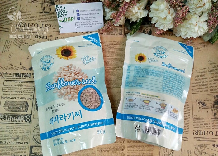 (Hạt hướng dương tách vỏ Sunflower seed  200g của Nhật