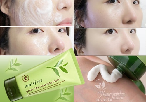 Sữa rửa mặt trà xanh Innisfree Green Tea Cleansing Foam 150ml