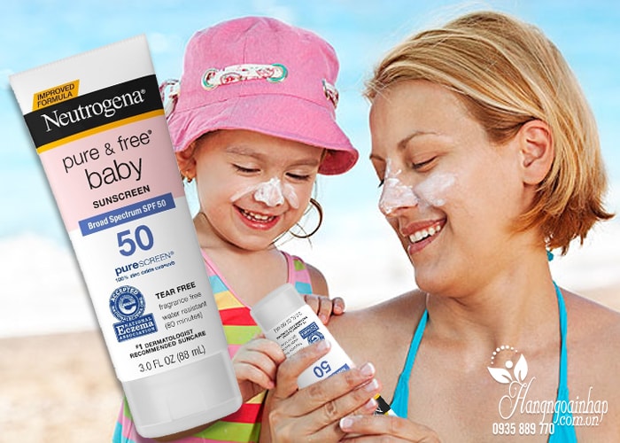 Kem chống nắng cho trẻ Neutrogena Pure & Free Baby Sunscreen 88ml