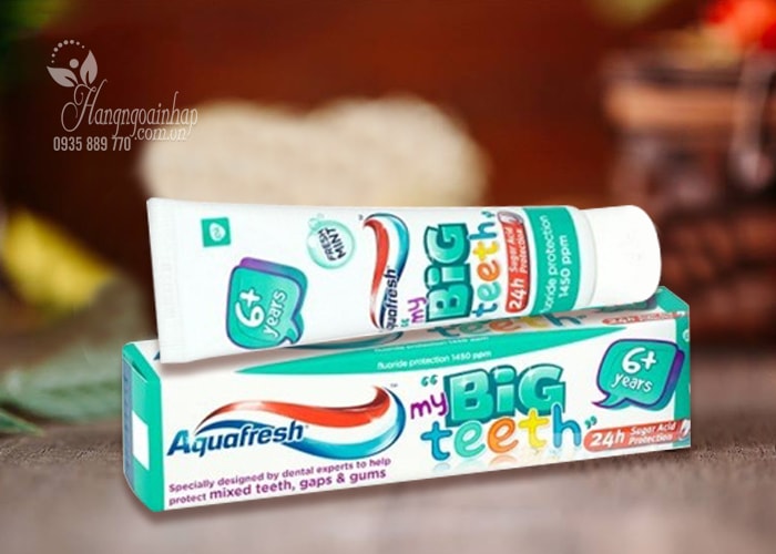 Kem đánh răng Aquafresh My Big Teeth 50ml cho trẻ từ 6 tuổi trở lên