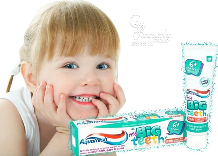 Kem đánh răng Aquafresh My Big Teeth cho trẻ từ 6 tuổi trở lên