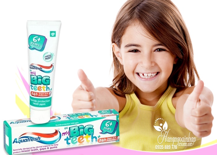 Kem đánh răng Aquafresh My Big Teeth 50ml cho trẻ trên 6 tuổi 