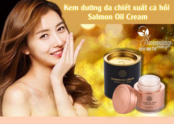kem dưỡng da chiết xuất cá hồi 80g của hàn quốc