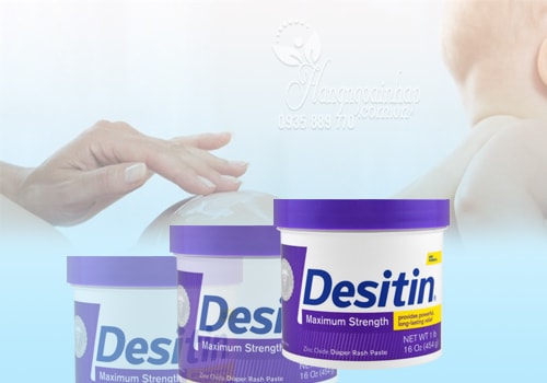 Kem trị hăm Desitin Maximum Strength màu tím 454g của Mỹ