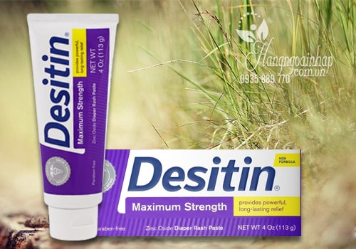 Kem trị hăm cho bé Desitin Maximum Strength màu tím 113g của Mỹ