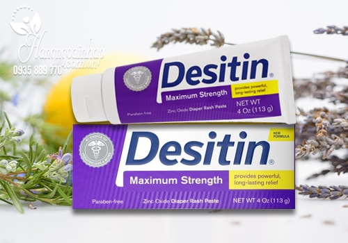 Kem trị hăm cho bé Desitin Maximum Strength màu tím 113g của Mỹ