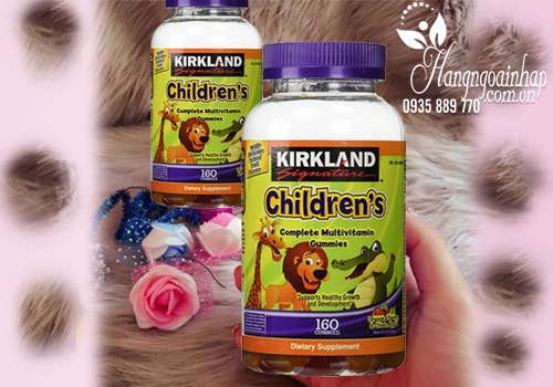 Kẹo dẻo Kirkland Signature Childrens Complete Multivitamin Gummies