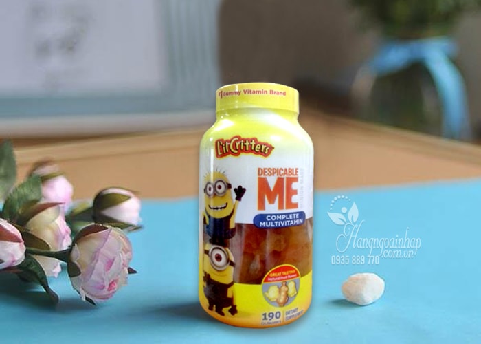 Kẹo dẻo cho bé L'il Critters Minions Multivitamins Gummies 190 viên