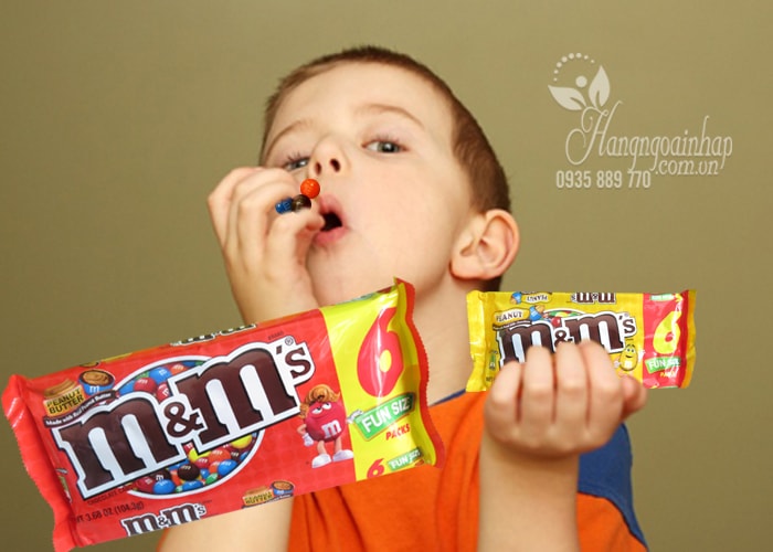 Kẹo Socola M&M Fun Size nhập khẩu từ Mỹ, giá tốt nhất