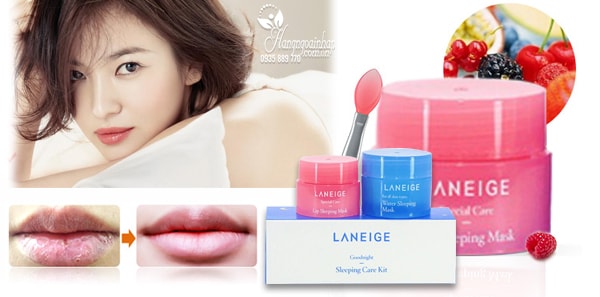 Bộ sản phẩm mặt nạ ngủ Laneige Goodnight Sleeping Mask của Hàn Quốc