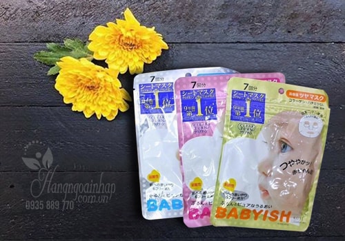 Mặt nạ dưỡng da Kose Babyish 7 miếng của Nhật 