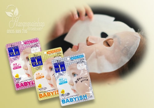 Mặt nạ dưỡng da Kose Babyish 7 miếng Nhật Bản