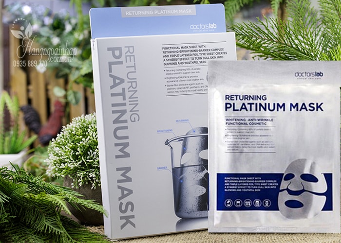 Mặt nạ dưỡng trắng da Doctorslab Returning Platinum Mask Hàn Quốc