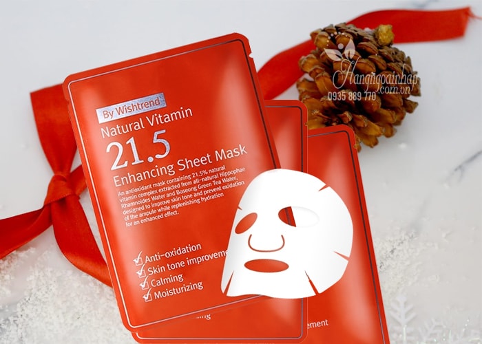 Mặt nạ giấy Natural Vitamin 21.5 Enhancing Sheet Mask Hàn Quốc