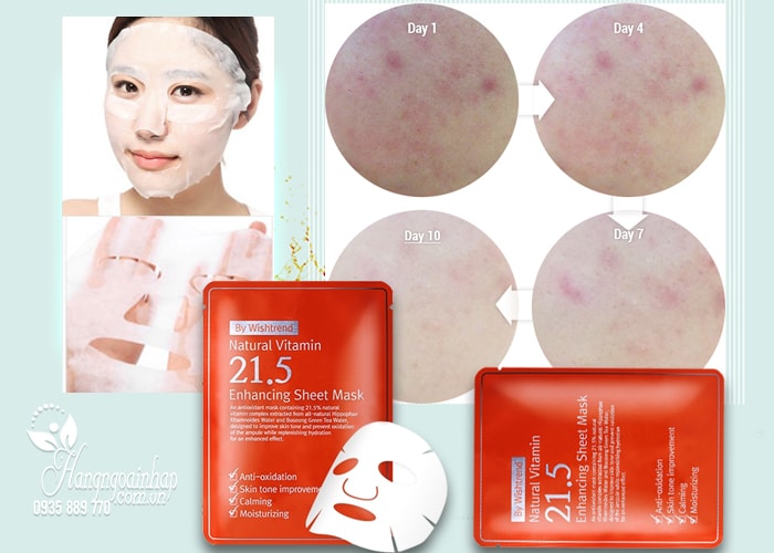 Mặt nạ giấy OST Natural Vitamin 21.5 Enhancing Sheet Mask Hàn Quốc