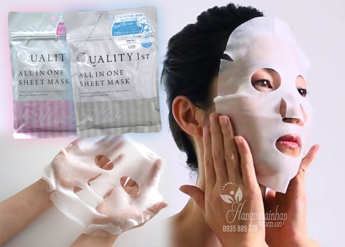 Mặt nạ giấy Quality First All in one Sheet Mask của Nhật Bản