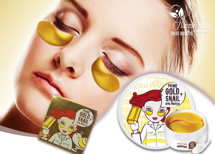 Mặt nạ đắp mắt Prime Gold Snail Eye Patch Hàn Quốc