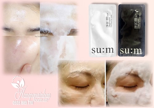 Mặt nạ sủi bọt thải độc Sum 37 Bright Award Bubble De Mask Hàn Quốc