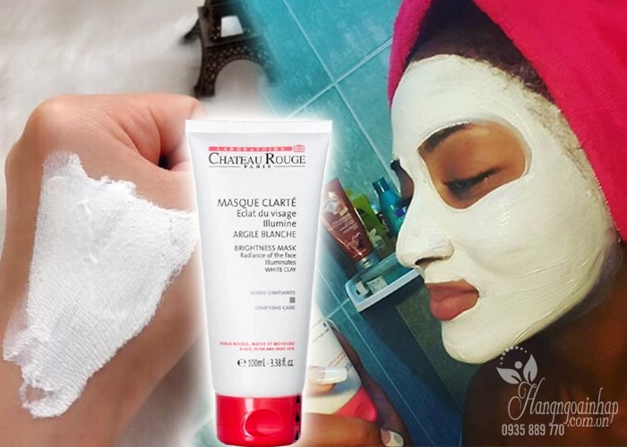 Mặt nạ trắng da, mờ thâm nám Chateau Rouge Masque Clarte của pháp