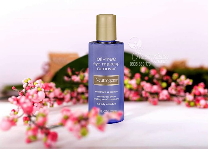 Nước tẩy trang mắt môi Neutrogena Oil-Free Eye Makeup Remover 162ml