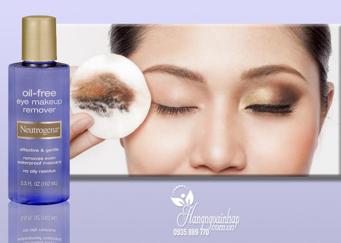 Nước tẩy trang mắt môi Neutrogena Oil-Free Eye Makeup Remover