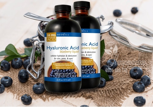 Neocell Hyaluronic Acid Blueberry Liquid Chai 473ml Của Mỹ 