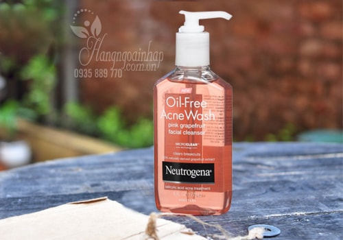 sữa rửa mặt neutrogena pink grapefruit