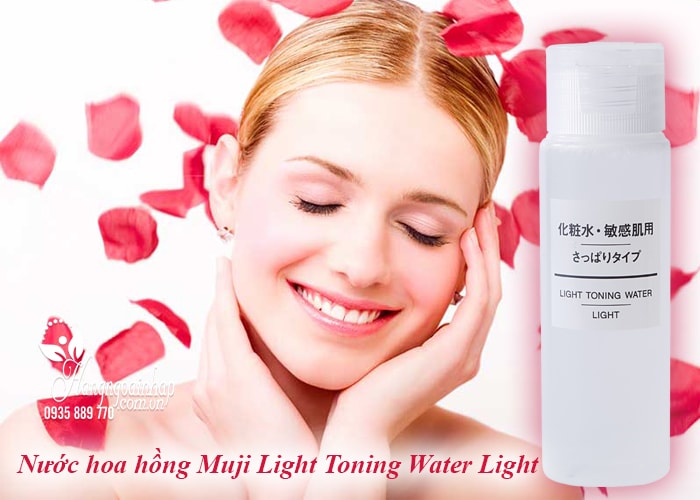 Nước hoa hồng Muji Light Toning Water Light 50ml Nhật Bản