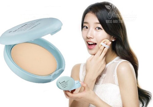 Phấn phủ nén kiềm dầu The Face Shop Oil Clear Smooth & Bright Powder