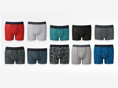 Quần lót làm mát Uniqlo Men AIRism Boxer Briefs Underwear Nhật