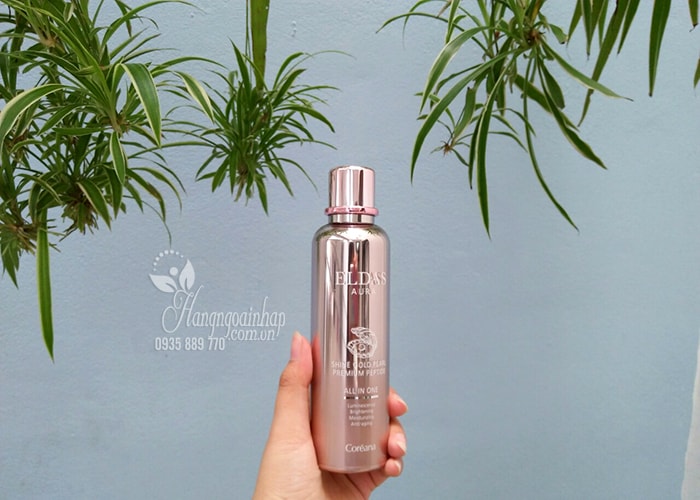 Serum tế bào gốc Eldas Aura Coreana Shine Gold Pearl Premium Peptide 100ml