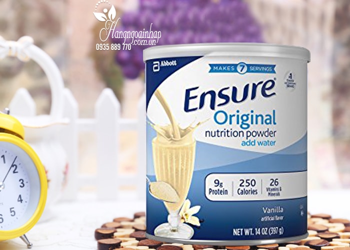 Sữa bột Ensure Original Nutrition Powder 397g của Mỹ