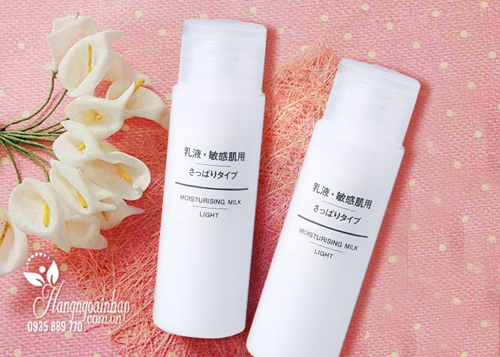 Sữa dưỡng trắng da Muji Moisturising Milk Light 50ml, của Nhật Bản