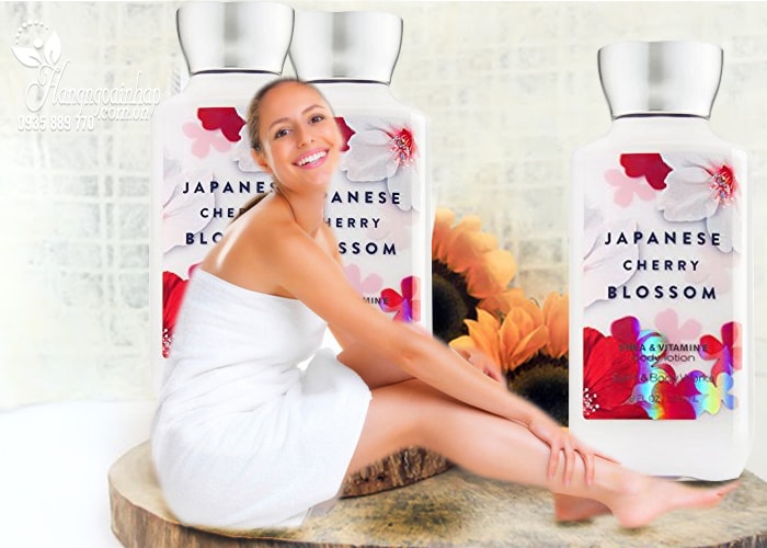 Sữa dưỡng thể Bath & Body Works Japanese Cherry Blossom của mỹ