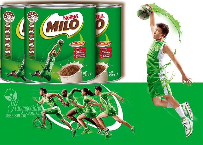 Sữa bột Nestle Milo của Úc – Hàng chính hãng