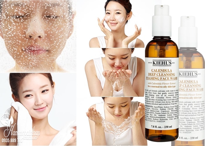 Sữa rửa mặt Kiehl’s Calendula Deep Cleansing Foaming Face Wash 230ml